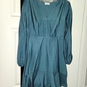 NWT Anna Kay turquoise dress size L